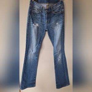 Citizens of Humanity Boho stretch#111 low waist bootcut jeans Womens size 28